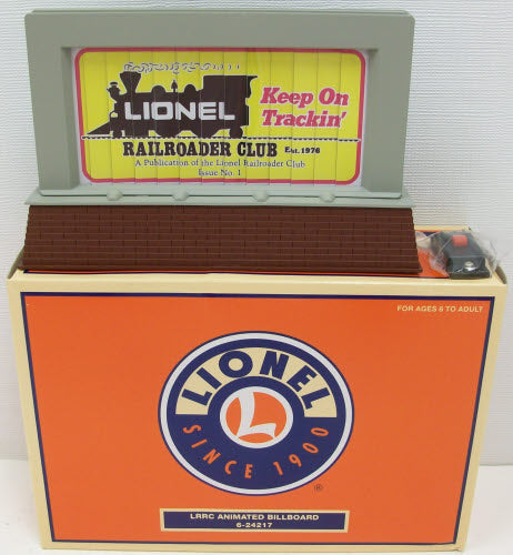 Lionel 6-24217 O LRRC Animated Billboard