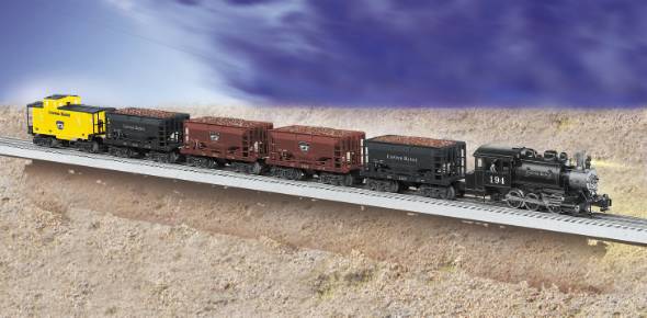 Lionel 6-31990 O Gauge Copper Range Mine Steam Train Set