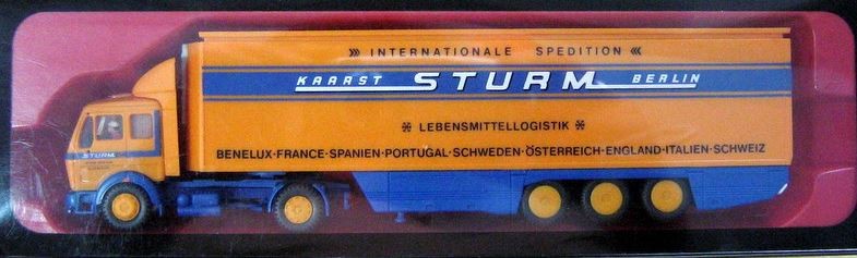 Preiser 38006 HO Mercedes-Benz 1625 S/32 Refrigerator Truck