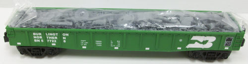 MTH 30-72038 Burlington Northern Gondola w/ Junk Load