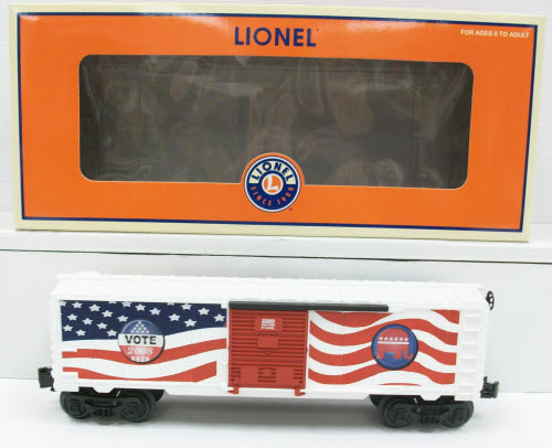 Lionel 6-25060 O Republican 2008 Election Boxcar