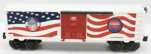 Lionel 6-25060 O Republican 2008 Election Boxcar