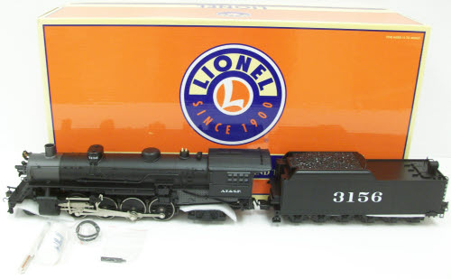 Lionel 6-11138 AT&SF 2-8-2 Mikado Steam Locomotive & Tender #3156 with TMCC