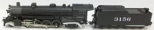 Lionel 6-11138 AT&SF 2-8-2 Mikado Steam Locomotive & Tender #3156 with TMCC
