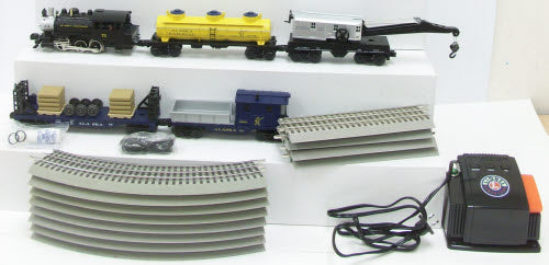 Lionel 6-30045 Alaska Work Train O Gauge Steam Train Set