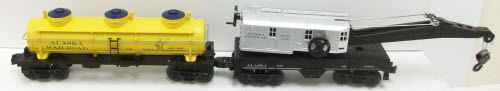 Lionel 6-30045 Alaska Work Train O Gauge Steam Train Set