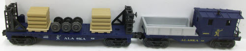 Lionel 6-30045 Alaska Work Train O Gauge Steam Train Set