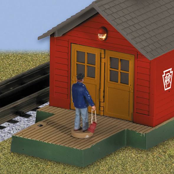 Lionel 6-22412 O PRR Operating Flagman's Shanty