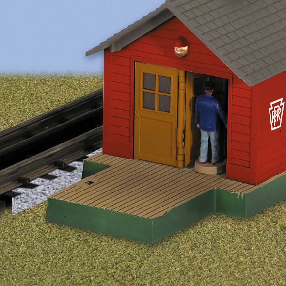 Lionel 6-22412 O PRR Operating Flagman's Shanty