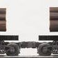 Lionel 6-22461 Scale Diecast Skeleton Log Car (4Pk.)