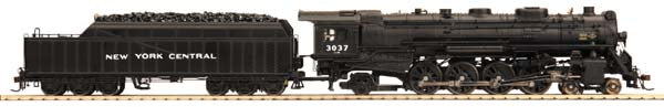 MTH 80-3124-1 New York Central HO Scale L-3b 4-8-2 Mohawk w/PS 3.0