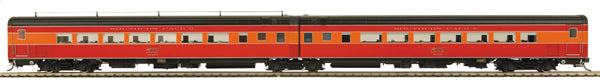 MTH 80-60003 HO SP Articulated Chair/Chair Passenger Set w/Antenna (Set of 2)