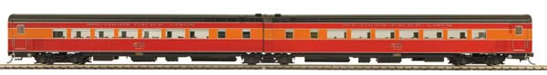 MTH 80-60004 HO SP Articulated Chair/Chair Passenger Set w/Antenna (Set of 2)