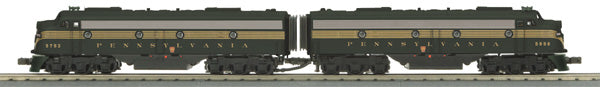 MTH 30-2911-1 Pennsylvania E-8 AA Diesel Engine Set w/PS 2.0 #5793/5896