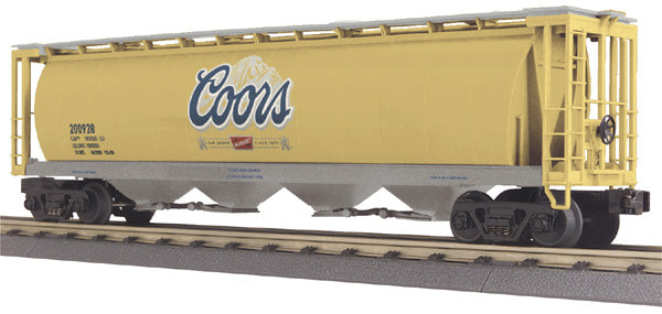 MTH 30-75298 Coors 4-Bay Cylindrical Hopper Car