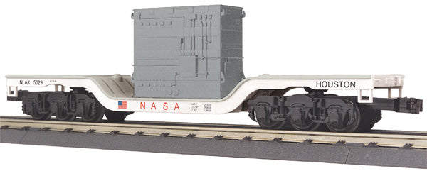 MTH 30-76347 NASA Depressed Center Flatcar w/Transformer Load