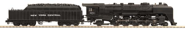 MTH 20-3374-1 NYC 4-8-2 L-3c Mohawk Steam Loco w/PS2 (Hi-Rail Wheels) #3051