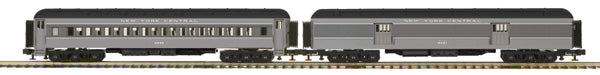 MTH 20-44001 O NYC 70' Madison Baggage/Coach Passenger Car Set (Set of 2)