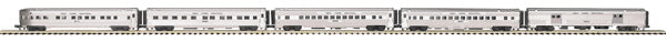 MTH 20-65146 O New York Central 70' Streamlined Passenger Set (Set of 5)