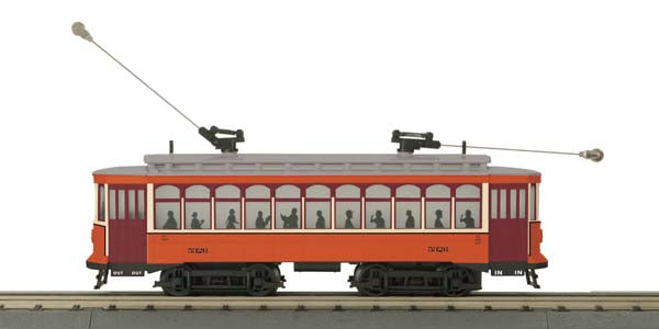 MTH 30-5107-1 Pittsburgh Brill Trolley w/PS2