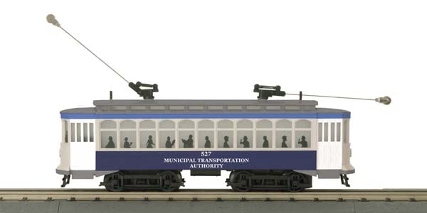 MTH 30-5109-1 Municipal Transportation Authority Brill Trolley w/PS2