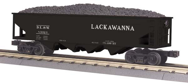 MTH 30-75336 Lackawanna 4-Bay Hopper Car