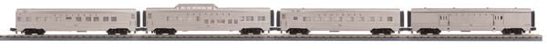 MTH 30-67514 O Southern 60' Streamlined ABS Passenger Car Set (Set of 4)