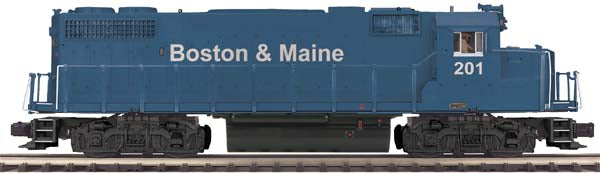 MTH 20-2951-3 Boston & Maine GP38-2 Non-Powered Diesel Engine #205