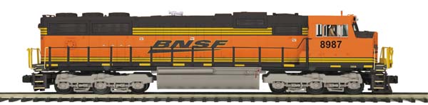 MTH 20-2957-3 BNSF SD70Mac Non-Powered Diesel Engine #9839