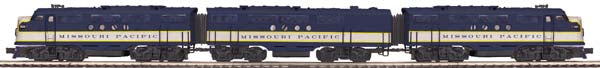 MTH 20-2974-1 Missouri Pacific FT ABA Diesel Engine Set w/PS2 ##501/502/501B