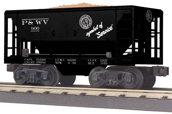 MTH 20-97236 O Pittsburgh & West Virginia Ore Car w/Ore Load