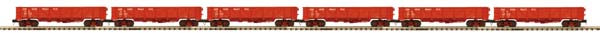 MTH 20-90501 O Union Pacific 50 Ton Composite Drop Bottom Gondola Set (Set of 6)