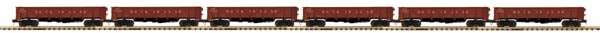 MTH 20-90505 O Rock Island 50 Ton Composite Drop Bottom Gondola Set (Set of 6)