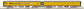 MTH 20-69148 O Union Pacific 70' ABS Baggage/Coach Passenger Set (Set of 2)