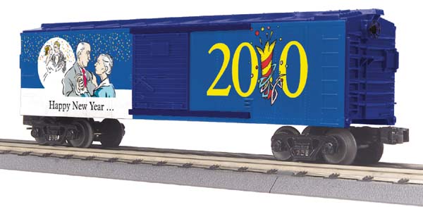 MTH 30-74536 Happy New Year Box Car