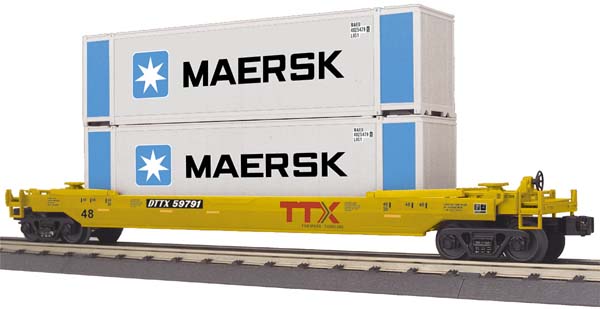 MTH 30-76368 O TTX Husky Stack Car #59791