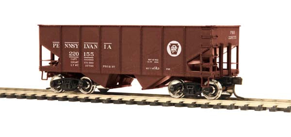 MTH 80-97004 Pennsylvania HO Scale USRA 55-Ton Steel Twin Hopper Car