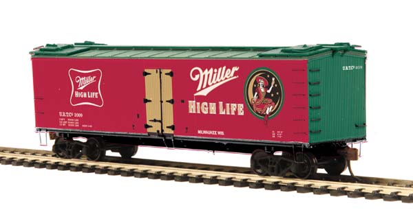 MTH 81-94003 Miller HO Scale R40-2 Woodside Reefer Car