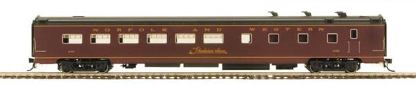 MTH 80-60015 HO Scale Norfolk & Western Diner Passenger Car #492