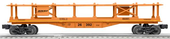 Lionel 6-26392 O Gauge Burlington Northern Santa Fe Auto Carrier