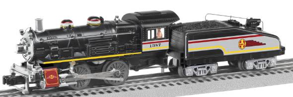 Lionel 6-38679 O Gauge Santa Fe 0-4-0 Steam Locomotive #1387