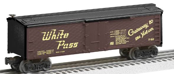 Lionel 6-31793 White Pass & Yukon Freight Car 3-Pack