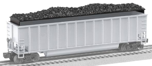 Lionel 6-16873 O Scale Bathtub Gondola Coal Load Insert (Pack of 3)