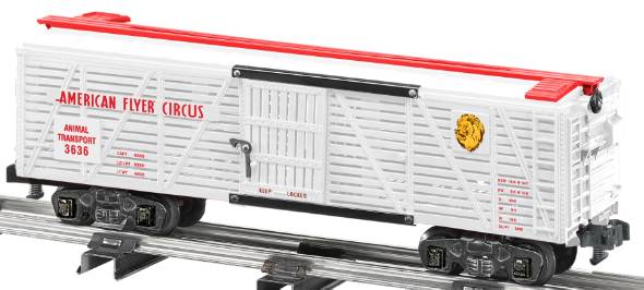 American Flyer 6-48380 S Scale Circus Stock Car
