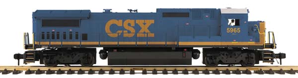 MTH 70-2078-1 CSX G Scale Dash-8 Diesel Engine w/PS2