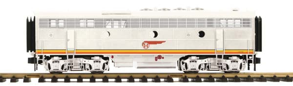 MTH 70-2088-3 Santa Fe G Scale F-7 B-Unit Diesel (Dummy)