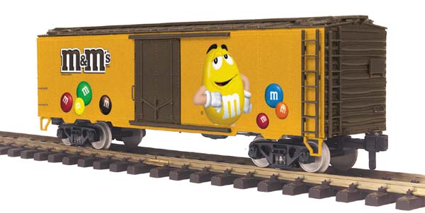 MTH 70-78029 G Scale M&Ms 40' Reefer Car