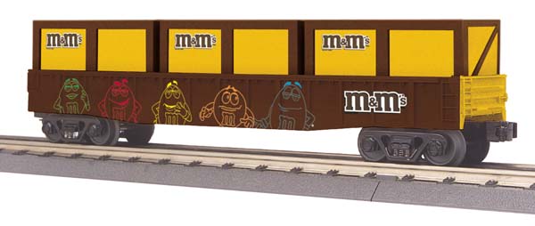MTH 30-72050 M&Ms Gondola Car w/Crates