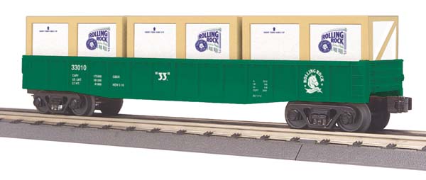 MTH 30-72051 Rolling Rock Gondola Car w/Crates