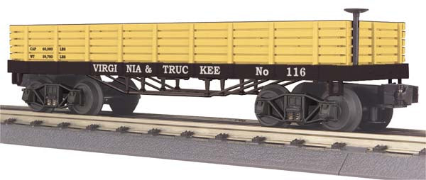 MTH 30-72053 O Gauge Virginia & Truckee 19th Century Gondola Car #16